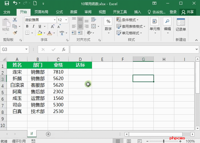 Excel函数公式,工作中最常用的10个函数(上)